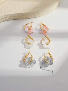 9 Pairs Of Fashionable & Cute Multicolor Tassel Pendant Earrings, Suitable For Women's Daily Wear, Dating, Traveling