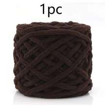 1/2/3/5 卷,约 90-100g/根冰条编织单股粗纱,适用于 DIY 围巾、包、拖鞋、玩偶、毛毯、靠垫、毛绒玩具(颜色随机) - 彩色 - 查看 51