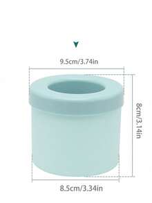1 件 3D 硅胶便携式冰模，易脱硅胶冰块模具，可容纳多达 40 个冰块，用于制作冰淇淋酸奶糖果、冰块，非常适合派对、旅行、婚礼、生日、毕业典礼、厨房、户外 - 彩色 - 查看 9