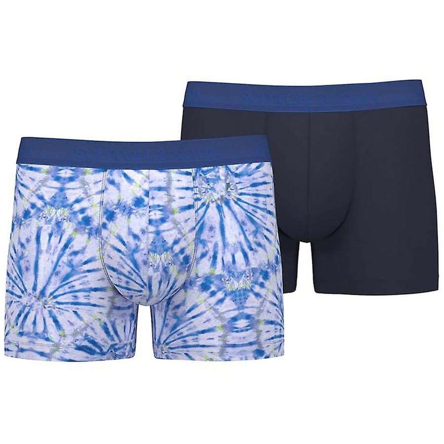 Scotch & Soda Men's Boxer Briefs 701223446002 In Blue ✅ Delivery Within 24/72 Hours To Spain (Mainland) - Blue - View 1