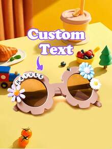 Classroom Decor /Back To School/Party Decorations 1pc Custom Kids Name Glasses, Custom Kids Party Favors, Peraonalized Child Glasses, Kids Pool Party, Children Birthday Party Personalized Name Glasses For Girls Or Boys Toddler Glasses - Multicolor - View 2