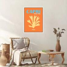 1/6PCS Optional Frame Posters Wall Arts Modern Posters Print Minimalist Living Room Decor ,Wall Art With Frame