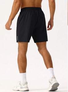 Shorts deportivos de una sola pieza, de secado rápido y delgados, para hombres, nuevos para el verano 2025, para senderismo y montañismo al aire libre, shorts de running de cinco puntos
