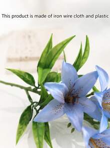 2PCS 12 Inch (H) Simulation Orchid Branch Home Living Room Bedroom Wedding Birthday Mother's Day Party Decoration