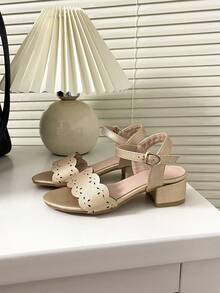 Classic & Fashionable Children Princess Heels, Simple & Practical Multifunctional - Gold - View 6