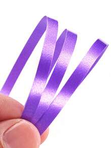 1件气球亮白脸部丝带配件系绳哑光脸部丝带婚礼装饰丝带糖盒袋