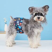 1pc New Male Dog Physiological Pants Can Change Diapers Dog Anti-Harassment Polite With Small Dog Washable Dog Diapers Pet Supplies Sanitary Pants - Multicolor - View 17