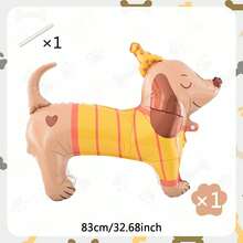 20 bóng bay giấy bạc trang trí tiệc sinh nhật hình chó cưng, chó Husky/Dachshund/Bulldog/Poodle/Labrador/Shepherd và nhiều giống chó khác, hình thú cưng, thiết kế hình bàn chân, xương, thích hợp để trang trí tiệc theo chủ đề thú cưng, trang trí kỷ niệm, tiệc sinh nhật, trang trí bóng bay, tiệc trà ngoài vườn, trang trí mùa cưới, trang trí tốt nghiệp năm 2025, ngày của mẹ, chó vui vẻ, quà tặng tiệc, đồ dùng tiệc tùng, trang trí phòng, giáng sinh - Bóng bay thú cưng - Xem 18