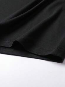 夏季男士Polo衫短袖T恤彩色条纹巴黎印花高尔夫和网球运动休闲服健身运动服户外篮球足球橄榄球健身房 - 黑色 - 查看 9