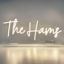 Custom Name Neon Sign With Stand, Wedding Sign, Wedding Table Sign, Wedding Reception Table Sign,Office Table Decor,Personalized Birthday Mother Wedding Gift - Multicolor - View 2