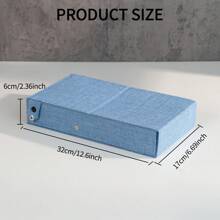 5-Compartment Luxury Oxford Cloth Standing Storage Box, Multi-Functional Large Capacity, Unisex Design! Organize Glasses, Jewelry, Hair Accessories, Watches, Keep Space Neat And Clear, Multi-Compartment Design For Better Classification, Bid Farewell To Clutter, Minimalist High-End Aesthetic Storage Solution