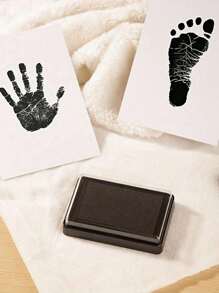 1pc Create Lasting Memories With This DIY Hand And Footprint Kit - Perfect Child Shower GiftOffice, School, Drawing,Student,Markers,Stationery,Boys,Girls,School Supplies