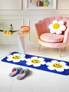 Tapete Faux Wool Atualizado, Tapete Antiderrapante de Plush Curto Extra Espesso, Tapete Absorvente Antiderrapante de Fibra Especial de Poliéster, Tapete Macio Lavável em Máquina para Ambientes Internos, Tapete de Banheiro