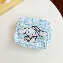 Sanrio 1 stuk schattige Oxford stoffen draagbare cosmetische tas met ritssluiting, opbergorganizer voor maandverband