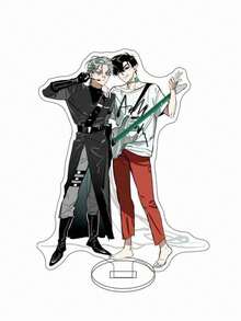 热销动漫异形舞台 LuKa Till Ivan Sua Marty Mizi 15CM 亚克力卡片人物收藏品桌面摆件 DIY 创意亚克力装饰节日礼物送给朋友 - 彩色 - 查看 34