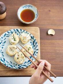 1PC/3PCS/Set Of Natural Wooden Chopsticks, High-End Non Slip Pointed Solid Wood Chopsticks, Chinese Tableware, Home Gifts, Reusable Kitchenware, Wooden Chopsticks, Essential For Kitchen And Parties,School Supplies