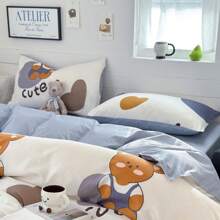 1 pièce/2 pièces de nouvelle housse d'oreiller, housse d'oreiller style enveloppe amicale pour la peau, sans agent de blanchiment optique, absorbant l'humidité, douce, lavable, antibactérienne, épaisse, linge de lit chaud pour la chambre à coucher, la chambre d'amis, le dortoir, la chambre des enfants, toutes saisons