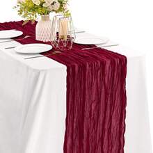 120-Inch (10ft/304.8cm) Purple Easter Cheese Cloth Bohemian Country Cheesecloth Tablecloth, Spring Decor For Weddings, Parties, Birthdays, Home - Multicolor - View 34