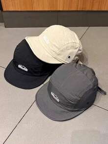 1pc Casual Vintage Cute Streetwear Polyester Embroidered Sun-Resistant Ventilated Adjustable Baseball Cap, Unisex - Baseball Cap - View 2