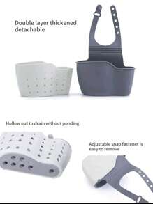 1pc Portable Faucet Drain Bag Holder