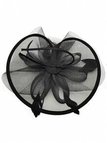 Fascinators Hat For Women Tea Party Headband Kentucky Derby Wedding Flower Mesh Hair Clip
