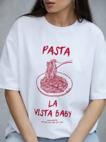 Camiseta Pasta La Vista BABY Estilosa  Várias Cores Básica Lançamento 100% Algodão