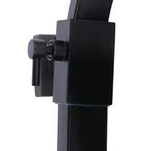 HaroldDol Duschsystem mit Thermostat, Regendusche mit Armatur, Duschset, Mischbatterie Dusche, Intelligente Thermostat Duscharmatur Komplettset Schwarz Regendusche Duschset Wandmontage - Schwarz - Übersicht 8