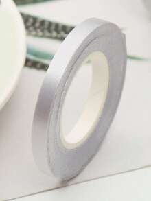 1件气球亮白脸部丝带配件系绳哑光脸部丝带婚礼装饰丝带糖盒袋