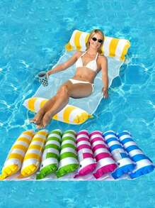 2pcs-4-In-1 Monterey Hammock Pool Float & Water Hammock Multi-Purpose, Inflatable Pool Floats For Adults Patented Thick, Non-Stick PVC Material