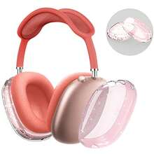 Airpod Max(2024/2020) Shining Star Earphone Protective Case, 3D Star Silicone Earphone Protective Cover, Unique 3D Glittering Star TPU Protective Shell, Stereoscopic Star Silicone Protective Cover, Silicone Earphone Protective Case, Fashionable Configuration, Best Gift