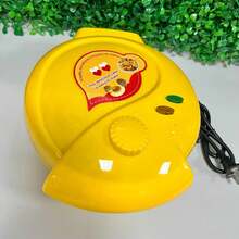 Mini Waffle Maker: Crea 7 Gofres O Panqueques Únicos - Amarillo - Ver 3