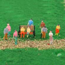 26pcs/46pcs/ 66pcs Random Transparent Capsule 3D Unique Cute And Interesting Character Statue Set Mini Character Statue Miniature Scene Character Model Perfect Prop For Micro Landscape, Unique Thanksgiving Christmas Gift