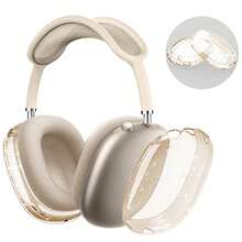 Airpod Max(2024/2020) Shining Star Earphone Protective Case, 3D Star Silicone Earphone Protective Cover, Unique 3D Glittering Star TPU Protective Shell, Stereoscopic Star Silicone Protective Cover, Silicone Earphone Protective Case, Fashionable Configuration, Best Gift