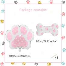 20 bóng bay giấy bạc trang trí tiệc sinh nhật hình chó cưng, chó Husky/Dachshund/Bulldog/Poodle/Labrador/Shepherd và nhiều giống chó khác, hình thú cưng, thiết kế hình bàn chân, xương, thích hợp để trang trí tiệc theo chủ đề thú cưng, trang trí kỷ niệm, tiệc sinh nhật, trang trí bóng bay, tiệc trà ngoài vườn, trang trí mùa cưới, trang trí tốt nghiệp năm 2025, ngày của mẹ, chó vui vẻ, quà tặng tiệc, đồ dùng tiệc tùng, trang trí phòng, giáng sinh - Bóng bay thú cưng - Xem 22