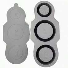 1 Pack Mini Ice Cube Mold, For 40oz Tumbler, Silicone Ice Tray, Creative Bullet Cup Ice Maker, Whiskey Ice Mold, Cocktail Tool, Easy Release, Reusable, Cold Drink Essential, Home Barware, Christmas Party, Holiday Gathering, Summer Beverages, Adults. - Multicolor - View 11