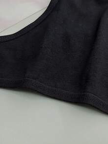 3 件装女士中腰纯色舒适性感高弹力丁字裤