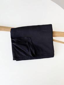 1 Peça - Lenço de Linho, Design Simples de Cor Sólida, Xale Leve Protetor Solar, Sensação Elegante Através da Fronteira Lenço Feminino, Lenço de Chiffon, Lenço Longo, Primavera/Verão para Vestido - Multicolorido - Visão 28