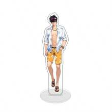 Figurine décorative en acrylique de Sung Jinwoo de l'anime Solo Leveling, plaque de présentation de bureau, produit lié au jeu, cadeau pour les amis, 15 cm