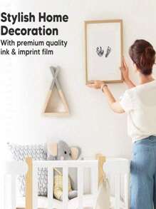 1pc Create Lasting Memories With This DIY Hand And Footprint Kit - Perfect Child Shower GiftOffice, School, Drawing,Student,Markers,Stationery,Boys,Girls,School Supplies
