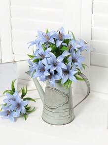 2PCS 12 Inch (H) Simulation Orchid Branch Home Living Room Bedroom Wedding Birthday Mother's Day Party Decoration