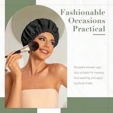 Shower Caps - สีดำและสีม่วง - ดู 3