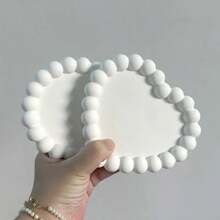 Bubble Storage Tray Silicone Mold DIY Resin Plaster Cement Gift Casting Mould Round Flower Cloud Heart Shape Coaster Home Decor