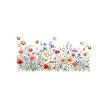 1 buc. Autocolant folie de plastic pentru ferestre cu model floral în stil grădină - Finisaj semi-mat autoadeziv, față-verso, autocolant decorativ din PVC pentru sticlă detașabil cu flori colorate și bujor, crizanteme sălbatice - Autocolante decorative dreptunghiulare de unică folosință pentru cameră, decorațiuni interioare, decorațiuni de perete, decorațiuni dormitor, decorațiuni baie, decorațiuni cameră, decorațiuni interioare, tapet pentru living, autocolante de perete, tapet, decorațiuni bucătărie, autocolante personalizate