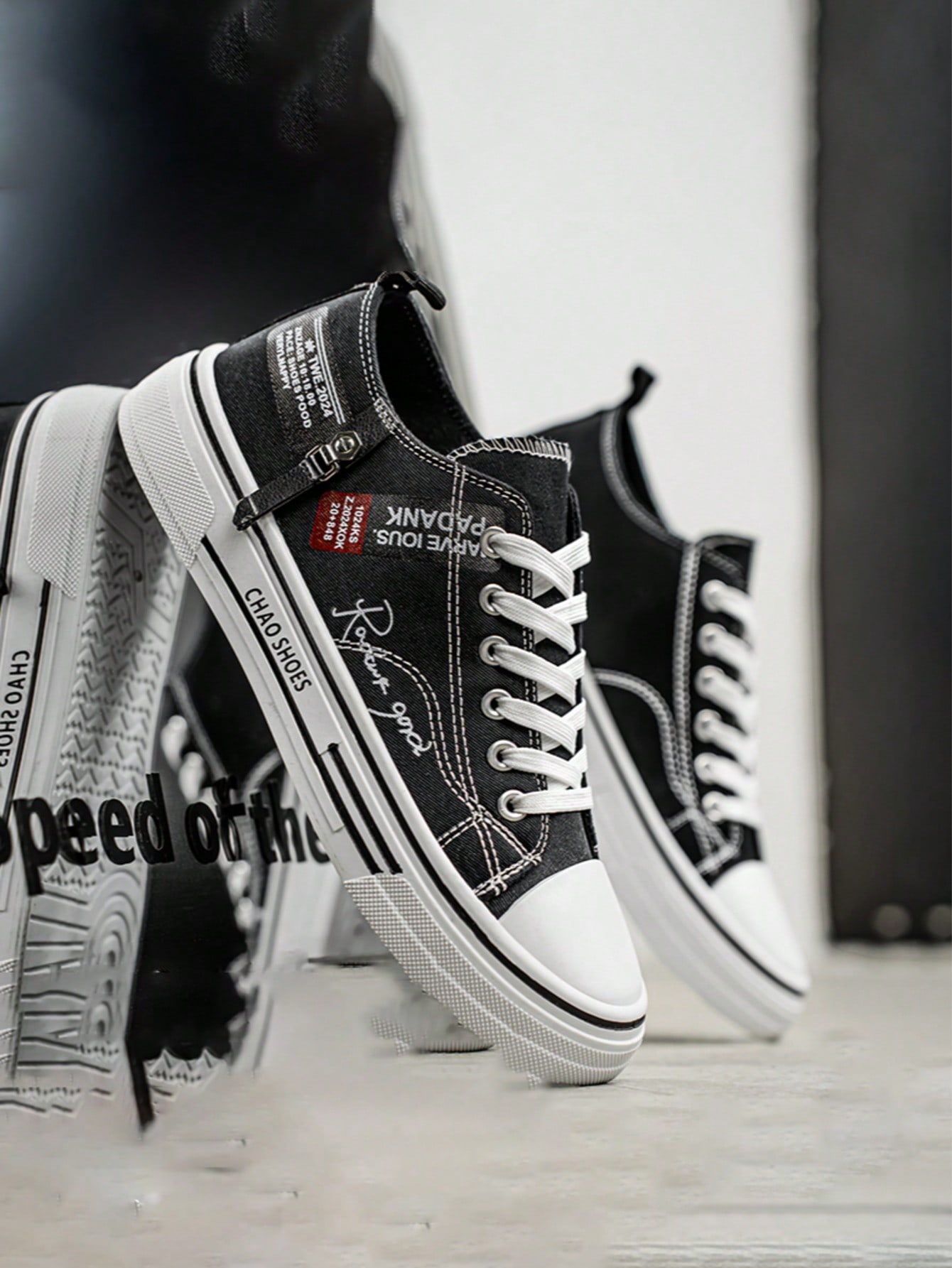 أحذية كانفاس قابلة للتنفس للرجال، أحذية رياضية كاج...