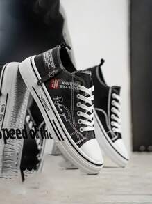 Men's Breathable Canvas Shoes, Comfortable Summer Soft Bottom Casual Sneakers, Student Fashion ,Gym