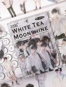 4pcs Shulan Step Series Sticker Pack, Various Themed Boy Styles, Transparent PET Planner Sticker Set Perfect For DIY Scrapbooking, Stamping & Accessory - one-size - View 8