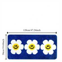 Tapete Faux Wool Atualizado, Tapete Antiderrapante de Plush Curto Extra Espesso, Tapete Absorvente Antiderrapante de Fibra Especial de Poliéster, Tapete Macio Lavável em Máquina para Ambientes Internos, Tapete de Banheiro