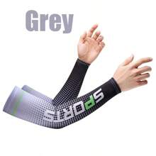 1 par de mangas de protección solar para deportes al aire libre para hombres y mujeres, guardias de brazo elásticos con protección UV de color degradado, mangas de enfriamiento para el brazo, adecuados para ocio al aire libre, golf, ciclismo, running, conducción, regalos.