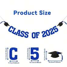1set Class Of 2025 Banner We Are So Proud Of You Banner, 2025 College Graduation Party Decoration - Multicolor - View 3