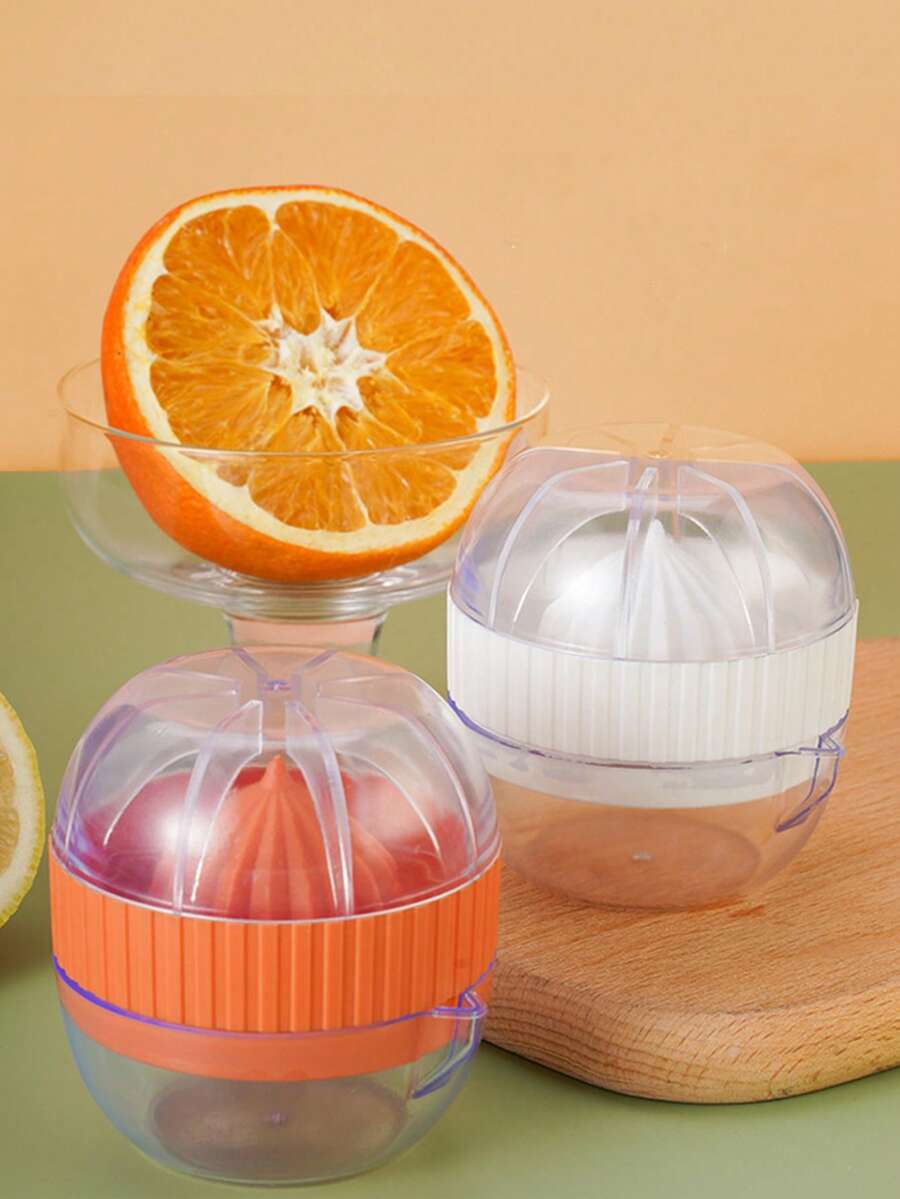 1pc Manual Juice Squeezer, Orange/Lemon Citrus Juicer Press